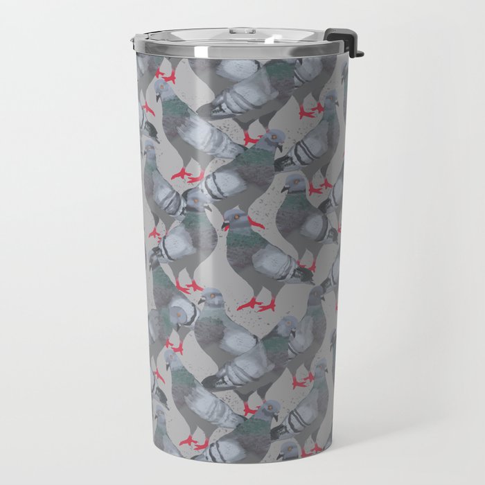 City Pigeons Travel Mug Gallery Image 2