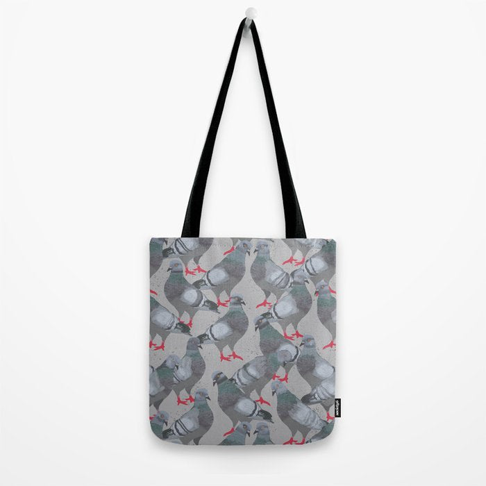 City Pigeons Tote Bag Gallery Image 2