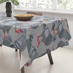 City Pigeons Tablecloth Gallery Image 3