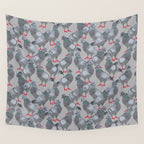 City Pigeons Wall Tapestry Gallery Image 4
