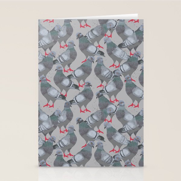 City Pigeons Stationery Card Gallery Image 1