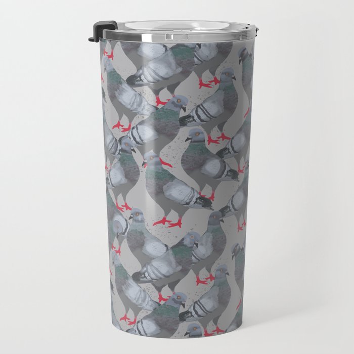 City Pigeons Travel Mug Gallery Image 3