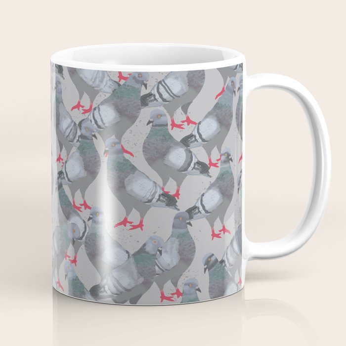 City Pigeons Coffee Mug Gallery Image 1
