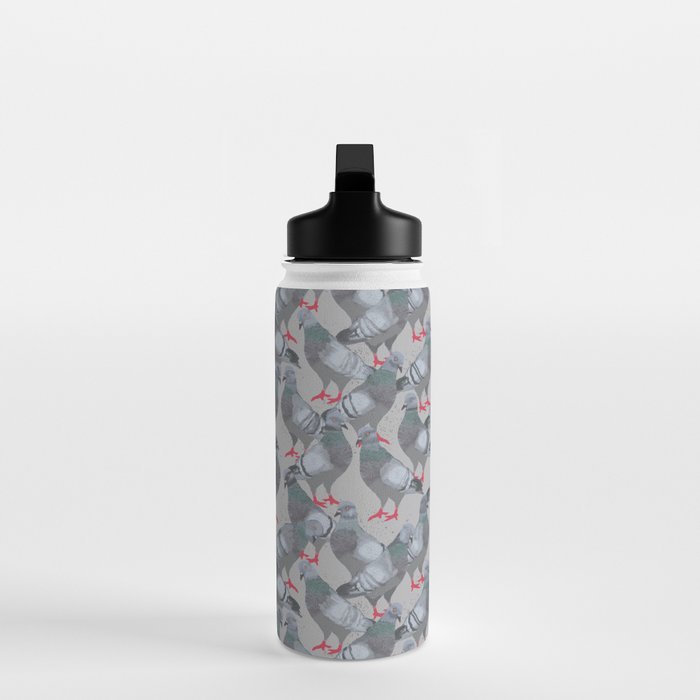 City Pigeons Water Bottle Gallery Image 3
