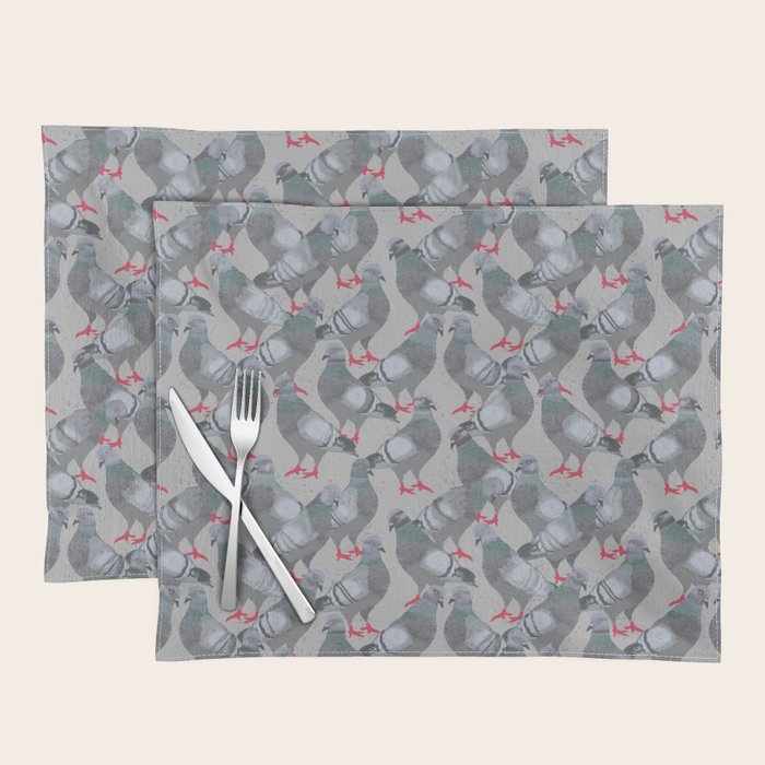 City Pigeons Placemat Gallery Image 1