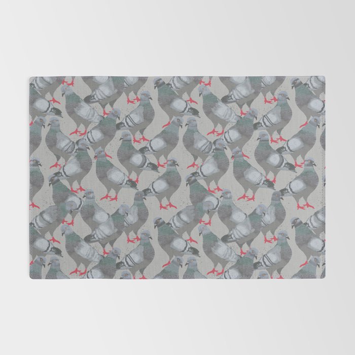 City Pigeons Rug Gallery Image 2