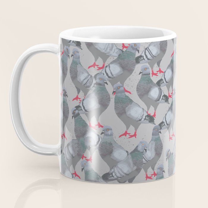 City Pigeons Coffee Mug Gallery Image 3