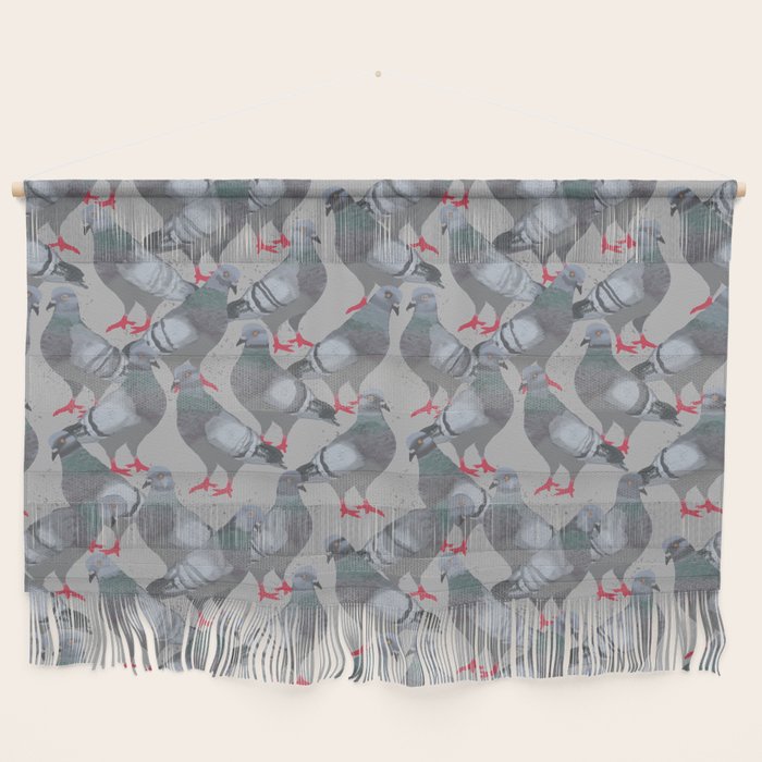 City Pigeons Wall Hanging Gallery Image 1