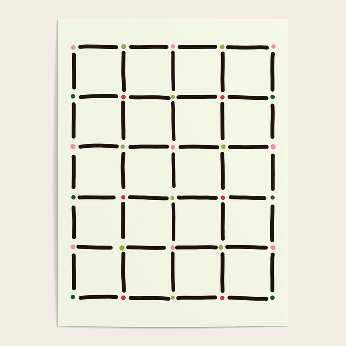 Confetti Grid Poster Gallery Image 4