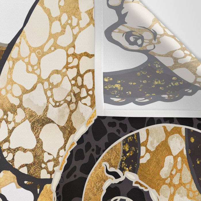 Metallic Octopus Wall Tapestry Gallery Image 3