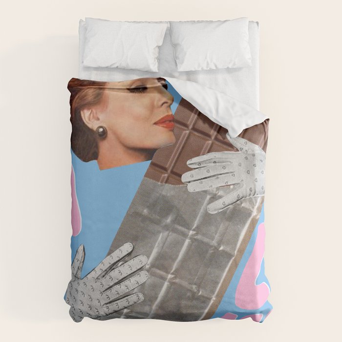 Chocolate love Duvet Cover Gallery Image 6