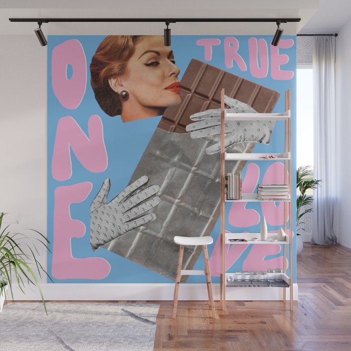 Chocolate love Wall Mural Gallery Image 1