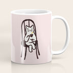 Tea time with cat Coffee Mug Gallery Image 1