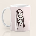 Tea time with cat Coffee Mug Gallery Image 3