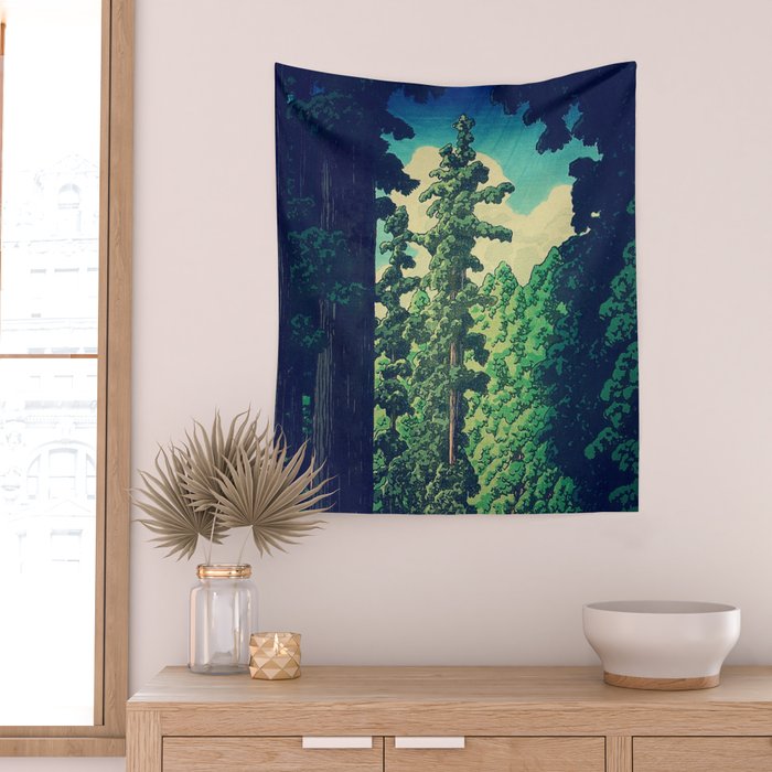 Under the cover of Yanakaden Wall Tapestry Gallery Image 2
