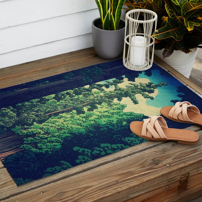 Under the cover of Yanakaden Outdoor Rug Gallery Image 2