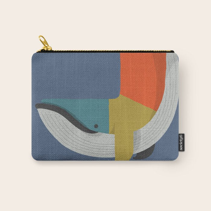 Blue Whale Carry All Pouch Gallery Image 1