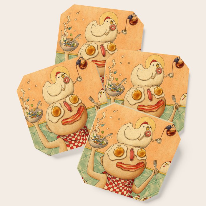 Breakfast Coaster Gallery Image 1