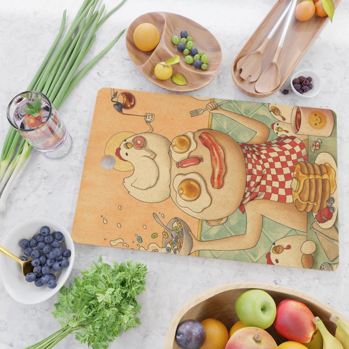 Breakfast Cutting Board Gallery Image 2