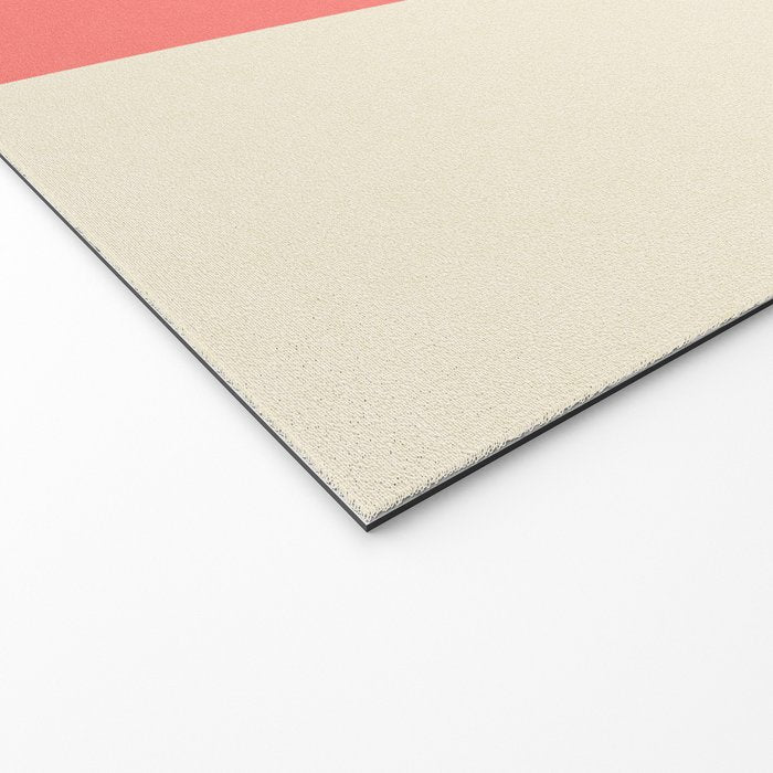 Cheetah & Peach | PATTERN 04: The Retro Edition Welcome Mat Gallery Image 2