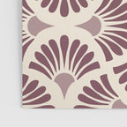 Vintage Fan Shell Pattern Poster Gallery Image 3