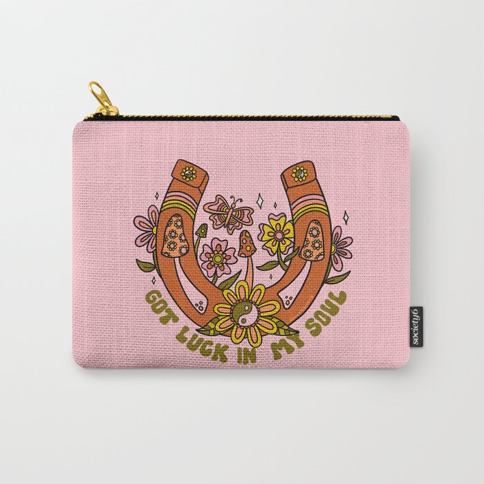 Luck In My Soul Carry All Pouch Gallery Image 1