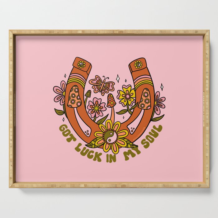 Luck In My Soul Serving Tray Gallery Image 1