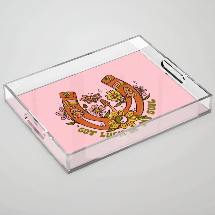 Luck In My Soul Acrylic Tray Gallery Image 1