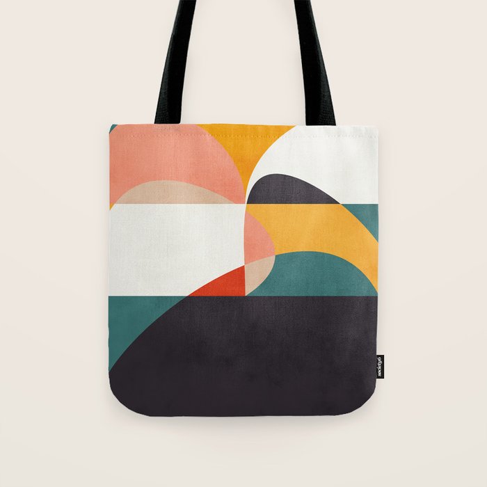 modern shapes 6 Tote Bag Gallery Image 1