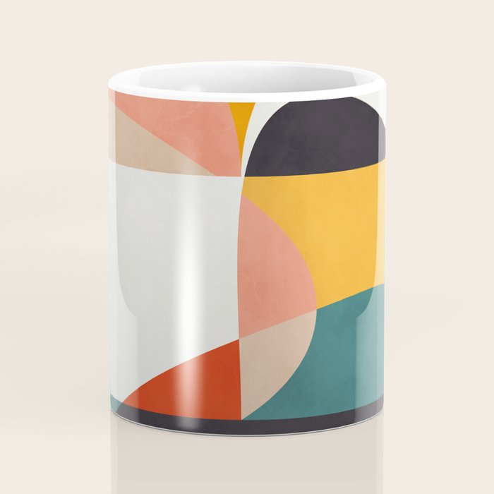 modern shapes 6 Coffee Mug Gallery Image 4