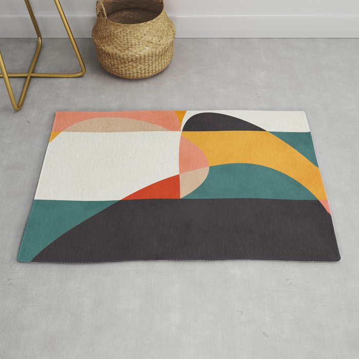 modern shapes 6 Rug Gallery Image 1