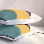 modern shapes 6 Pillow Sham Gallery Image 3