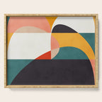 modern shapes 6 Serving Tray Gallery Image 1