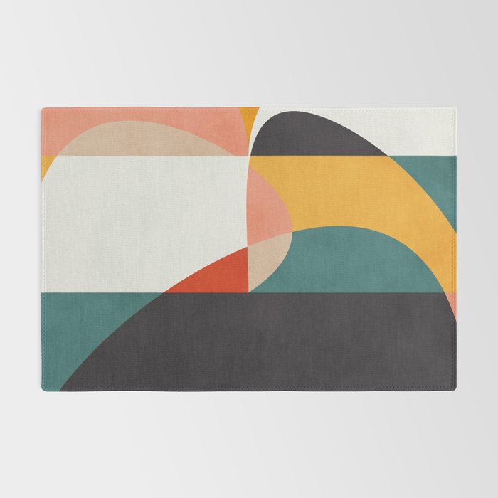 modern shapes 6 Rug Gallery Image 2
