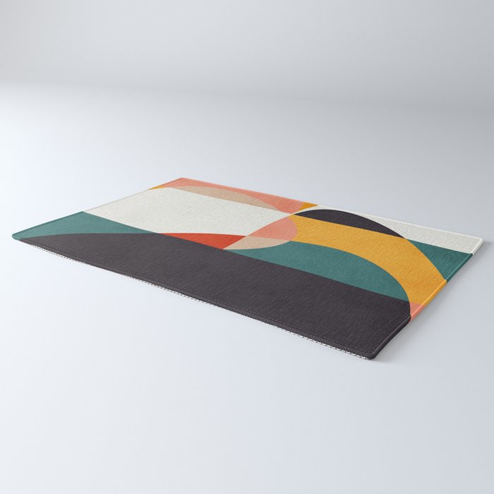 modern shapes 6 Rug Gallery Image 3