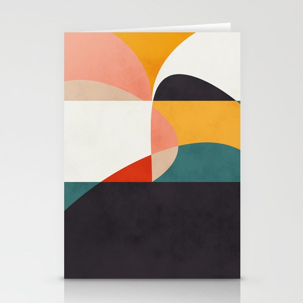 modern shapes 6 Stationery Card Gallery Image 2