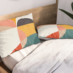 modern shapes 6 Pillow Sham Gallery Image 2