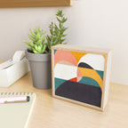 modern shapes 6 Mini Art Print Gallery Image 2