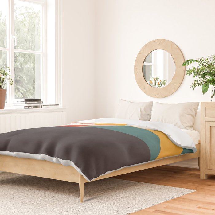 modern shapes 6 Duvet Cover Gallery Image 2