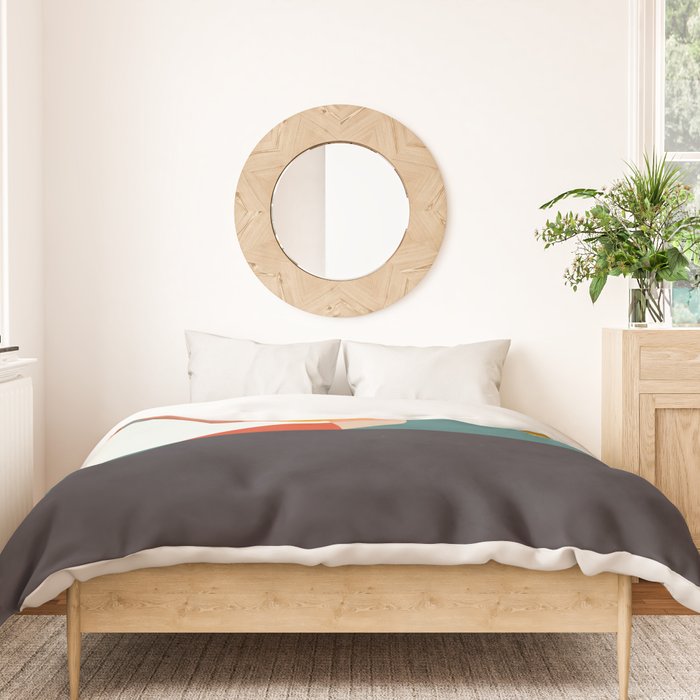 modern shapes 6 Duvet Cover Gallery Image 3