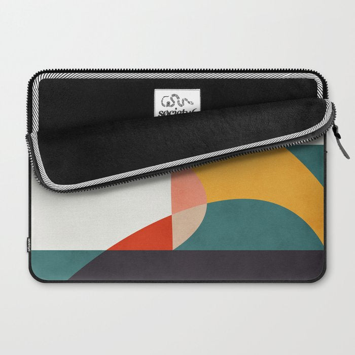 modern shapes 6 Laptop Sleeve Gallery Image 2