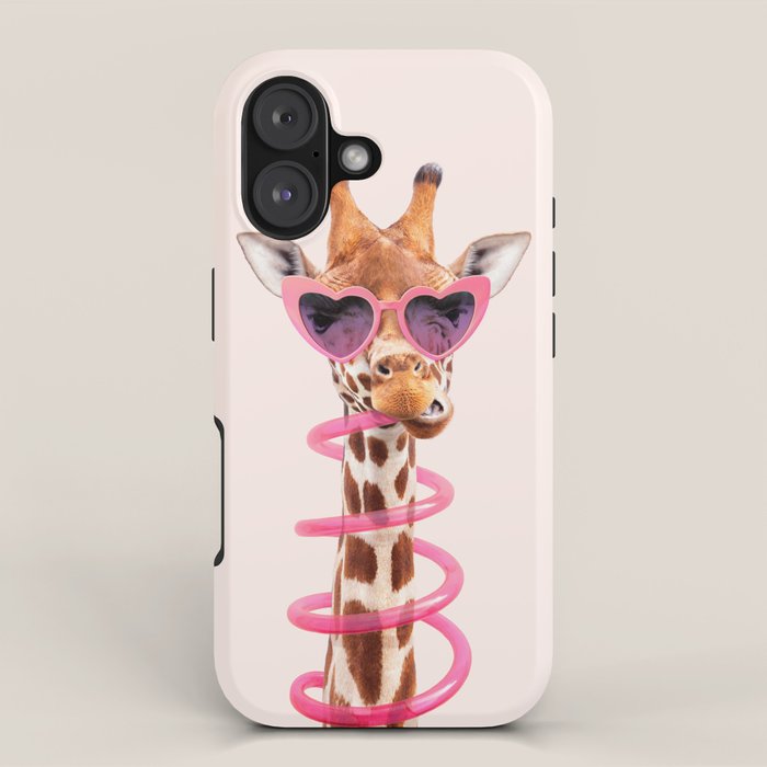 THIRSTY GIRAFFE iPhone Case Gallery Image 1