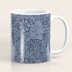 William Morris Marigold Navy Coffee Mug Gallery Image 1