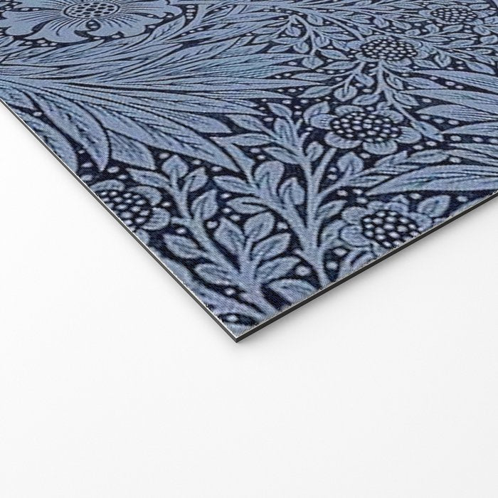 William Morris Marigold Navy Welcome Mat Gallery Image 2