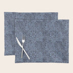 William Morris Marigold Navy Placemat Gallery Image 1