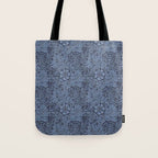 William Morris Marigold Navy Tote Bag Gallery Image 1