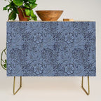 William Morris Marigold Navy Credenza Gallery Image 1