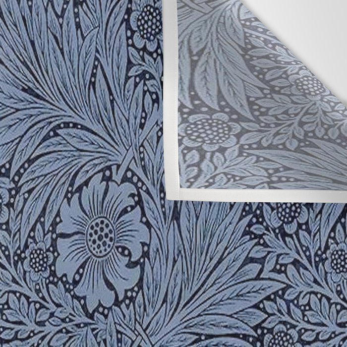 William Morris Marigold Navy Wall Tapestry Gallery Image 3