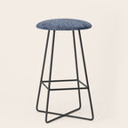 William Morris Marigold Navy Stool Gallery Image 1