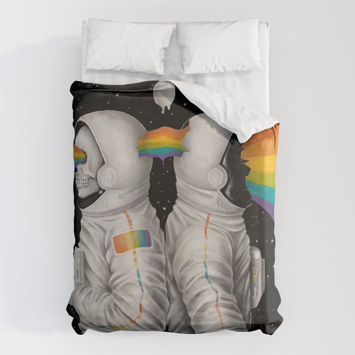 Farther Away Than Tomorrow Duvet Cover Gallery Image 6